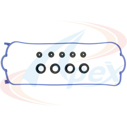 Apex Valve Cover Gasket Set AVC139S for 1994-2002 Acura/Honda/Isuzu 2.2L 2.3L L4 (CL, Accord, Odyssey, Oasis)