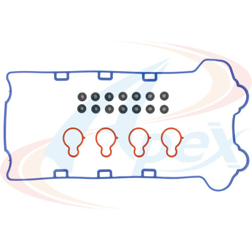 Apex Valve Cover Gasket Set AVC1165S for 2003-2011 Chevrolet/Saab/Saturn 2.0L L4 (Cobalt, 3-Sep, 9-3X, 5-Sep)