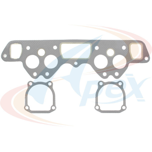 Apex Intake and Exhaust Manifold Gasket Set AMS5040 for 1968-1976 Nissan 1.6L 1.8L L4 (510, 521 Pickup, 610, 620)