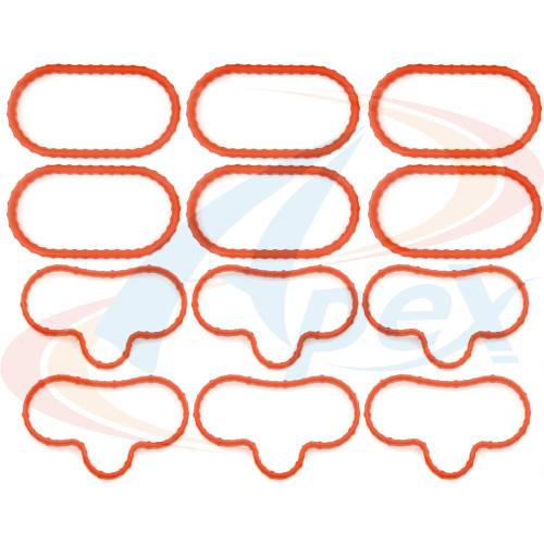 Apex Intake Manifold Gasket Set AMS4831 for 2000-2002 Ford/Mercury 3.0L V6 (Taurus, Sable)