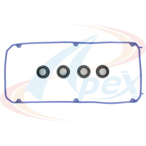 Apex Valve Cover Gasket Set AVC276S for 2004-2012 Mitsubishi 2.4L L4 (Eclipse, Galant, Lancer, Outlander)
