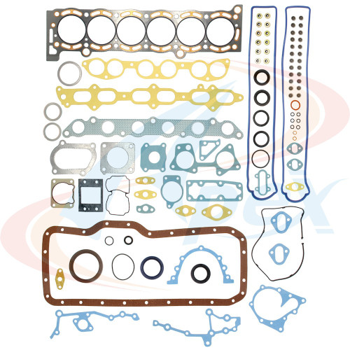 Apex Full Gasket Set AFS8025 for 1986-1992 Toyota 3.0L L6 (Cressida, Supra)