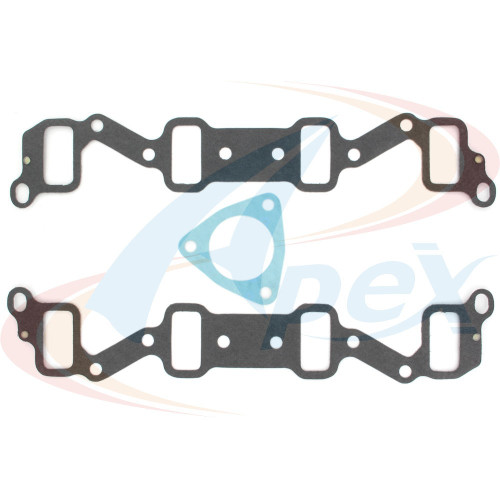 Apex Intake Manifold Gasket Set AMS3920 for 1982-1993 Chevrolet/GMC 6.2L V8 (C10, C20, C20 Suburban, C2500)