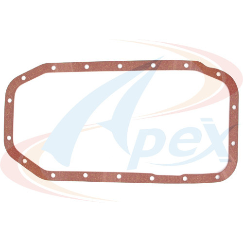 Apex Oil Pan Gasket Set AOP817 for 1975-1995 Toyota 2.4L 2.2L L4 (4Runner, Celica, Corona, Pickup)