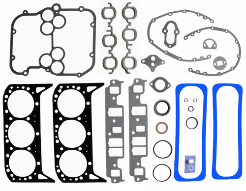 Enginetech C262L Rebuilder Gasket Kit OEM-Spec for 1992-1993 Chevrolet GMC 4.3L 262ci V6 OHV - Excludes Rear Main Seal and Valve Stem Seals