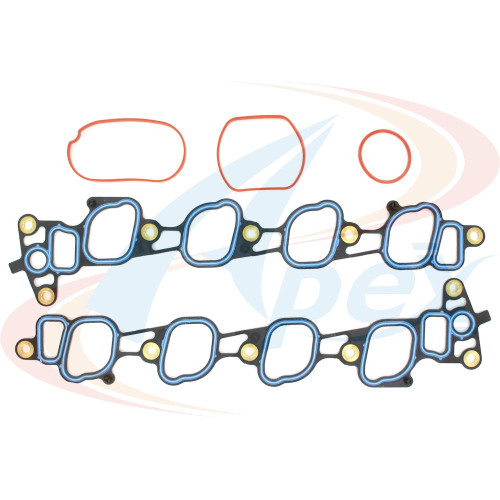 Apex Intake Manifold Gasket Set AMS4721 for 2002-2011 Ford/Lincoln/Mercury 4.6L 5.4L V8 (Crown Victoria, E-150, E-150 Club Wagon, E-250)