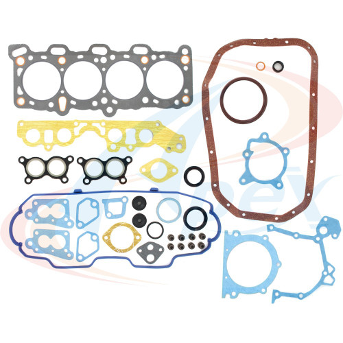 Apex Full Gasket Set AFS3000 for 1985-1989 Chevrolet/Geo/Isuzu 1.5L L4 (Spectrum, I-Mark)