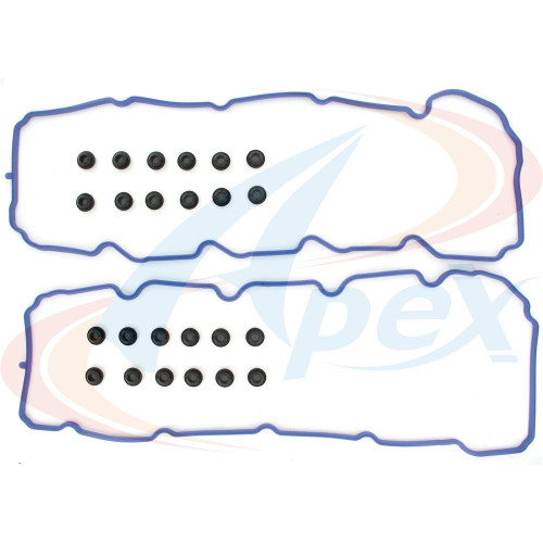 Apex Valve Cover Gasket Set AVC273S for 2004-2007 Chrysler/Dodge/Jeep 4.7L V8 (Aspen, Dakota, Durango, Ram 1500)