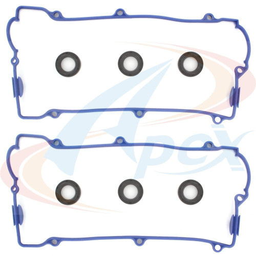 Apex Valve Cover Gasket Set AVC242S for 1999-2004 Hyundai/Kia 2.7L 2.5L V6 (Santa Fe, Sonata, Tiburon, Optima)