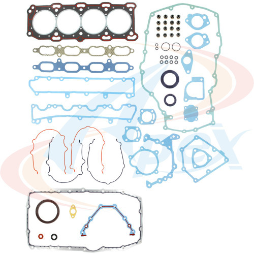Apex Full Gasket Set AFS3026 for 1987-1991 Buick/Chevrolet/Oldsmobile 2.3L L4 (Skylark, Beretta, Calais, Cutlass Calais)