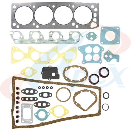 Apex Head Gasket Set AHS13003 for 1974-1986 Ford/Mercury/Merkur 2.3L L4 (Aerostar, Courier, Fairmont, Granada)