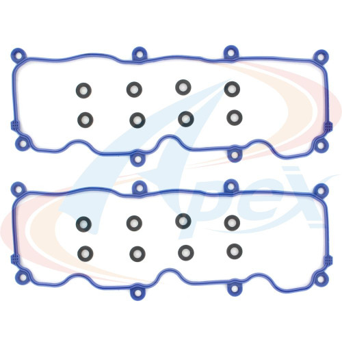 Apex Valve Cover Gasket Set AVC425S for 1991-2008 Ford/Mazda/Mercury 3.0L V6 (Aerostar, Probe, Ranger, Taurus)