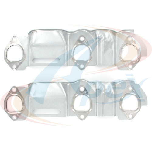 Apex Exhaust Manifold Gasket Set AMS3501 for 1993-2009 Buick/Chevrolet/Oldsmobile 3.1L 3.4L V6 (Century, Regal, Rendezvous, Skylark)