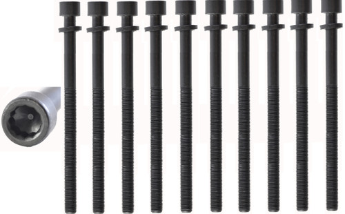 Enginetech HB307 TTY Head Bolt Set for 2011-2021 Hyundai/Kia Elantra/Elantra Coupe/Elantra GT/Forte 1.8L/2.0L - Torque-to-Yield, Single Use