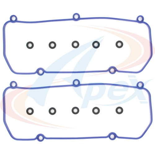 Apex Valve Cover Gasket Set AVC454S for 1994-2008 Ford/Lincoln/Mercury 4.2L 3.9L V6