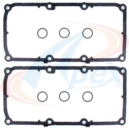 Apex Valve Cover Gasket Set AVC237 for 1993-1997 Chrysler/Dodge/Eagle 3.5L V6 (Concorde, LHS, New Yorker, Intrepid)