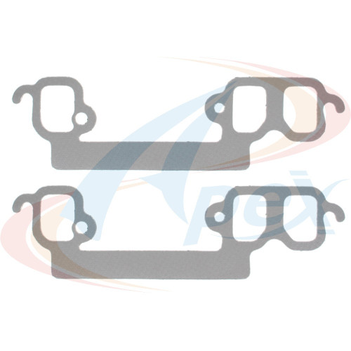 Apex Exhaust Manifold Gasket Set AMS2561 for 1992-2003 Dodge 3.9L V6 (B150, B1500, B250, B2500)
