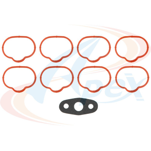 Apex Intake Manifold Gasket Set AMS11410 for 2000-2002 Ford/Lincoln 3.9L V8 (Thunderbird, LS)