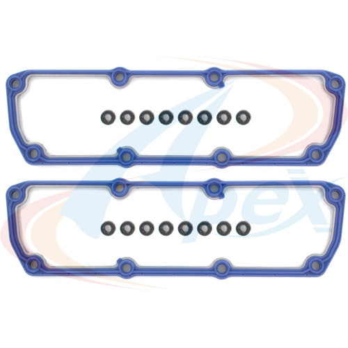 Apex Valve Cover Gasket Set AVC251S for 2001-2004 Chrysler/Dodge 3.3L 3.8L V6 (Town &amp; Country, Voyager, Caravan, Grand Caravan)