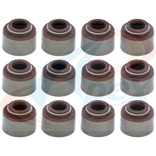 Apex Valve Stem Seal Set AVS3020 for 1996-2014 Chevrolet/GMC/Isuzu 4.3L V6 (Astro, Blazer, C1500, Express 1500)