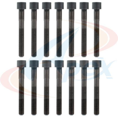 Apex Cylinder Head Bolt Set AHB849 for 1992-2005 Lexus/Toyota 3.0L L6 (GS300, IS300, SC300, Supra)