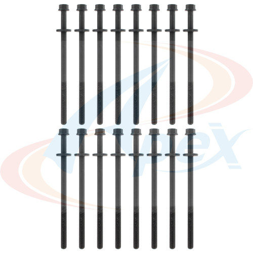 Apex Cylinder Head Bolt Set AHB236 for 1998-2011 Chrysler/Dodge/Plymouth 3.5L 3.2L V6 (300, 300M, Concorde, LHS)