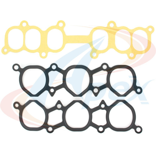 Apex Intake Manifold Gasket Set AMS3140 for 1992-1997 Acura/Honda/Isuzu 3.2L V6 (SLX, Passport, Rodeo, Trooper)