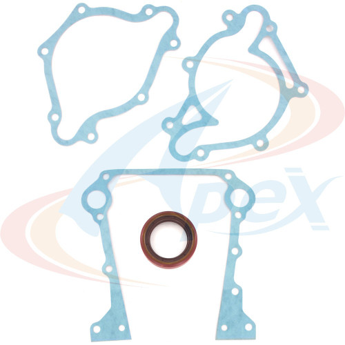 Apex Timing Cover Gasket Set ATC2560 for 1992-1996 Dodge/Jeep 3.9L 5.2L V6 (B150, B1500, B250, B2500)