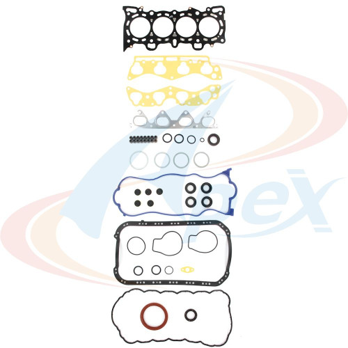 Apex Full Gasket Set AFS1030 for 1996-2000 Honda 1.6L L4 (Civic, Civic del Sol)