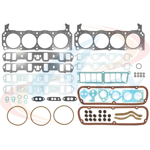 Apex Head Gasket Set AHS4085 for 1962-1987 Ford/Lincoln/Mercury 4.7L 5.0L V8 (Bronco, Country Sedan, Country Squire, Custom)