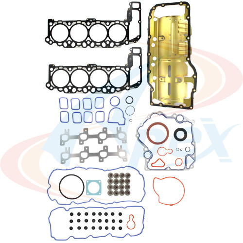 Apex Full Gasket Set AFS2065 for 1999-2003 Dodge/Jeep 4.7L V8 (Dakota, Durango, Ram 1500, Grand Cherokee)