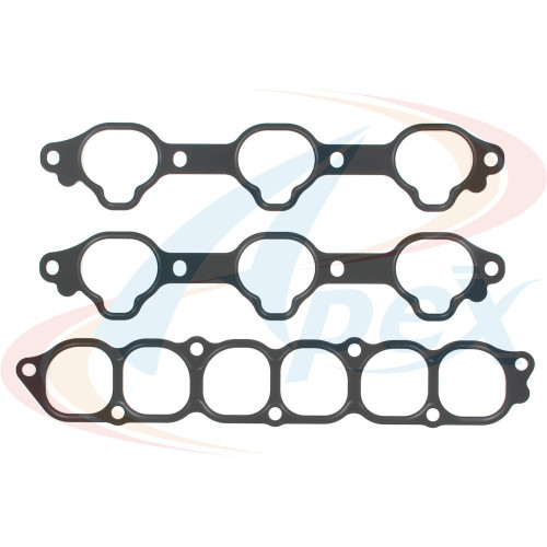 Apex Intake Manifold Gasket Set AMS2450 for 2001-2006 Hyundai/Kia 3.5L 3.0L V6 (Santa Fe, XG300, XG350, Amanti)