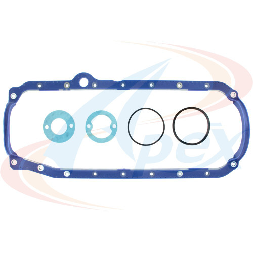 Apex Oil Pan Gasket Set AOP323 for 1986-2002 Avanti/Buick/Cadillac 5.0L 5.7L V8 (II, Commercial Chassis, Roadmaster, Brougham)