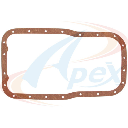 Apex Oil Pan Gasket Set AOP504 for 1968-1989 Nissan 2.0L 2.2L L4 (200SX, 510, 521 Pickup, 610)