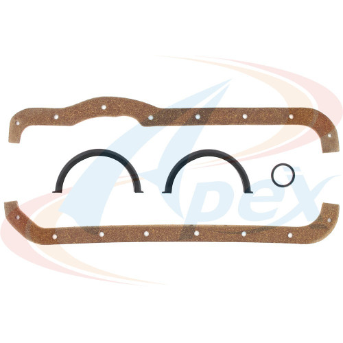 Apex Oil Pan Gasket Set AOP522 for 1965-1982 Nissan 1.0L 1.2L L4 (1000, 1200, 210, 310)