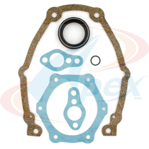 Apex Timing Cover Gasket Set ATC3200 for 1996-2006 Chevrolet/GMC/Isuzu 4.3L V6 (Astro, Blazer, C1500, Express 1500)