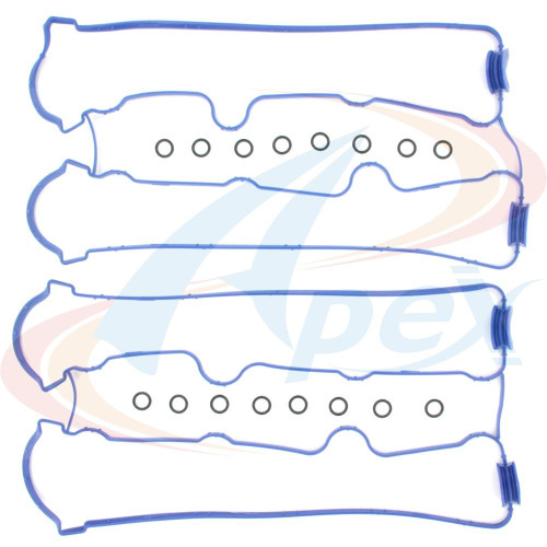 Apex Valve Cover Gasket Set AVC388S for 2003-2004 Cadillac/Saturn 3.2L 3.0L V6 (CTS, Vue)