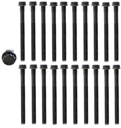 Enginetech HB253 TTY Head Bolt Set for 1990-1997 Lexus LS400/SC400 4.0L - Torque-to-Yield, Single Use - OE Replacement