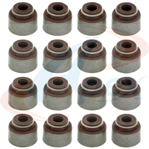 Apex Valve Stem Seal Set AVS8055 for 1998-2020 Chevrolet/Lexus/Pontiac 1.8L 2.5L L4 (Prizm, CT200h, ES300h, GS F)
