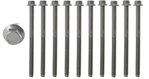 Enginetech HB238 TTY Head Bolt Set for 2004-2010 Ford E-350 Club Wagon/E-350 Super Duty/E-450 Super Duty/Excursion 6.0L - OE Replacement