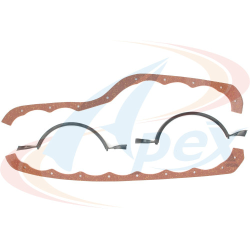 Apex Oil Pan Gasket Set AOP1303 for 1974-1986 Ford/Mercury/Merkur 2.3L L4 (Courier, Fairmont, Granada, LTD)