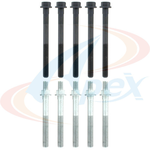 Apex Cylinder Head Bolt Set AHB318 for 1995-1997 Buick/Chevrolet/GMC 2.2L L4 (Century, Beretta, Cavalier, Corsica)