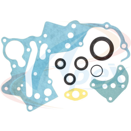 Apex Crankshaft Seal Kit ATC2040 for 1983-1992 Dodge/Eagle/Mitsubishi 2.0L 2.4L L4 (Colt, Power Ram 50, Ram 50, Talon)