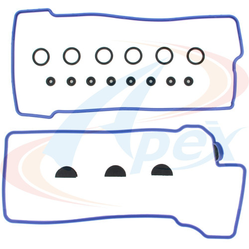 Apex Valve Cover Gasket Set AVC710S for 1999-2006 Chevrolet/Suzuki 2.5L 2.7L V6 (Tracker, Grand Vitara, Vitara, XL-7)