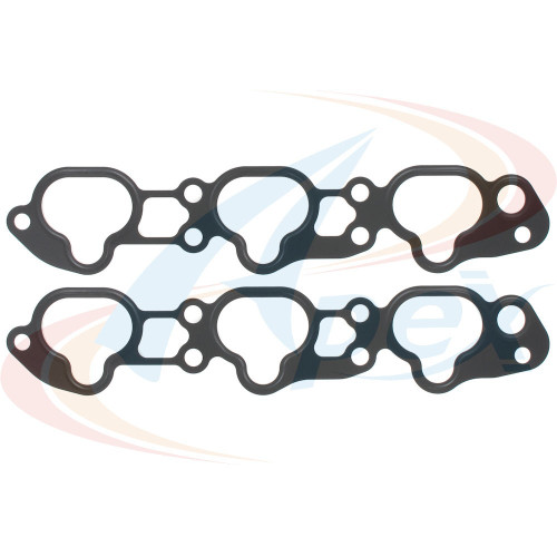 Apex Intake Manifold Gasket Set AMS4160 for 1992-2002 Ford/Mazda 2.5L 1.8L V6 (Probe, 626, MX-3, MX-6)