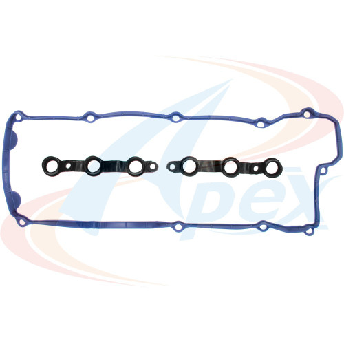 Apex Valve Cover Gasket Set AVC912S for 1996-2000 BMW 2.5L 2.8L L6 (323i, 323is, 328i, 328is)