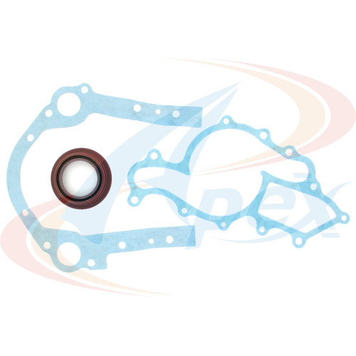 Apex Timing Cover Gasket Set ATC4250 for 1986-2008 Ford/Mazda/Mercury 3.0L V6 (Aerostar, Probe, Ranger, Taurus)