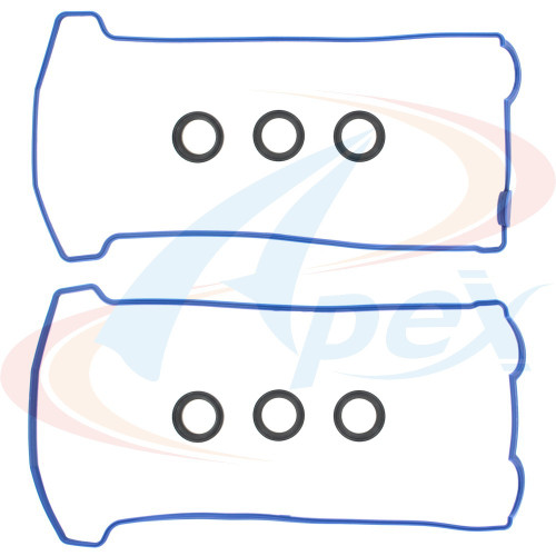 Apex Valve Cover Gasket Set AVC490S for 1989-1995 Ford 3.0L 3.2L V6 (Taurus)