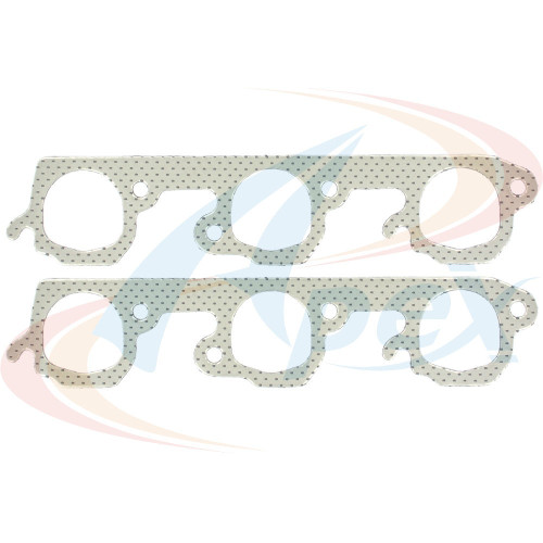 Apex Exhaust Manifold Gasket Set AMS4523 for 1982-1995 Ford/Lincoln/Mercury 3.8L V6 (F-100, Granada, LTD, Mustang)