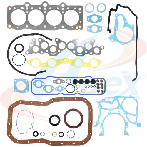 Apex Full Gasket Set AFS8030 for 1983-1986 Toyota 2.0L L4 (Camry, Celica)